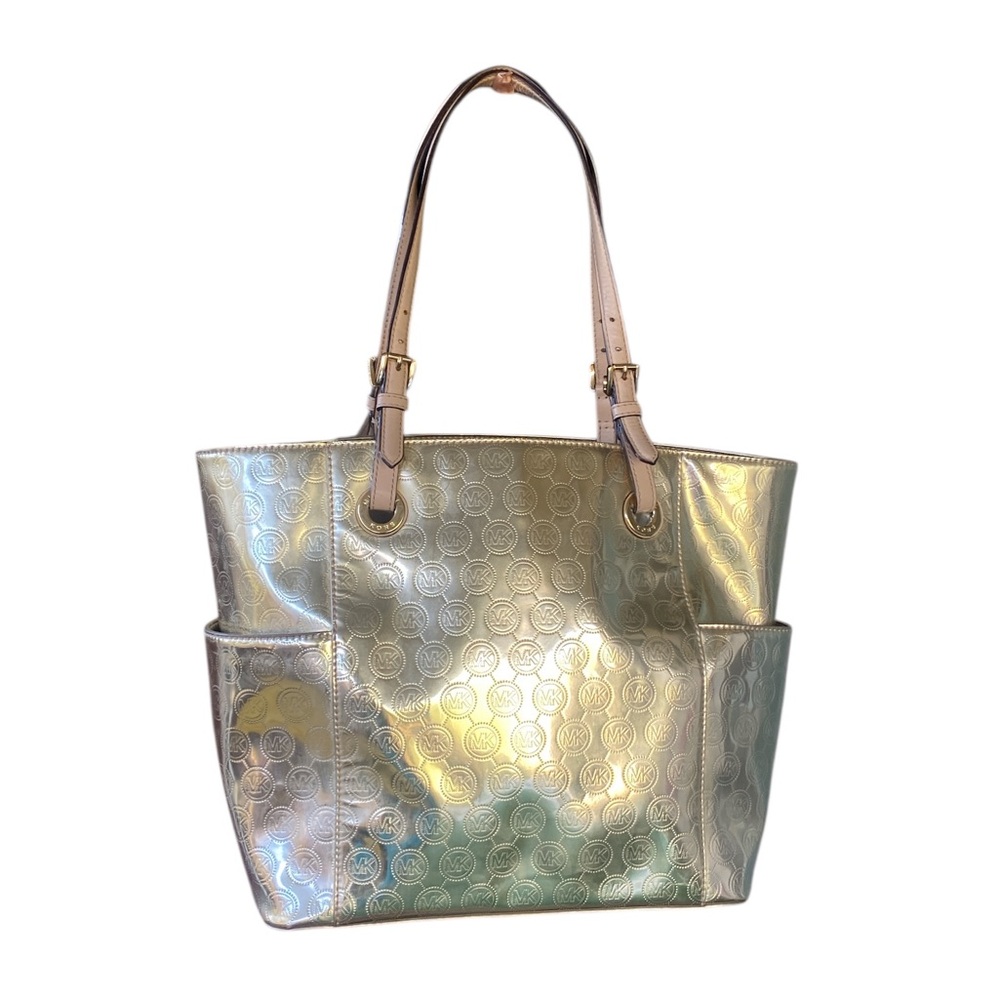Michael Kors Shimmering Gold Tote GUC